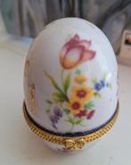 Limoges Ei Vormige Doos, Ophalen of Verzenden