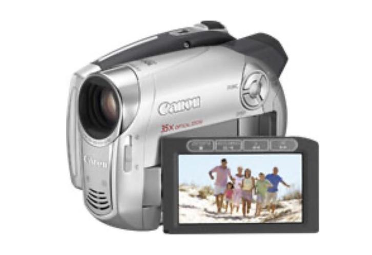 Canon videocamera DC211 - DVD compleet!, Audio, Tv en Foto, Videocamera's Digitaal, Zo goed als nieuw, Camera, Mini dv, Canon