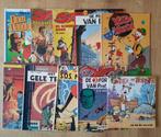 stripboeken een krat vol met 64 stuks, Meerdere stripboeken, Ophalen of Verzenden, Gelezen