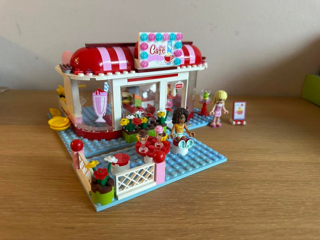 Lego friends 3061 City Park Cafe, Ophalen of Verzenden, Zo goed als nieuw