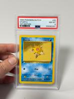 1999 POKEMON DUTCH #65 STARYU First 1ST EDITION 65/102 psa-8, Ophalen of Verzenden, Zo goed als nieuw, Losse kaart