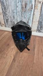 Raven helm en Raven bril, Motoren, Kleding | Motorhelmen, Overige merken, XS, Offroadhelm, Ophalen of Verzenden