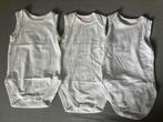 Setje witte mouwloze rompers, Ophalen of Verzenden, Gebruikt, Jongetje of Meisje, Setje