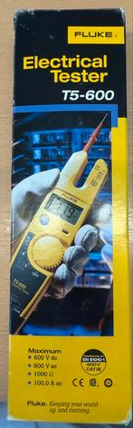 Fluke T-5 600 ZGAN, Ophalen of Verzenden, Zo goed als nieuw, Multimeter