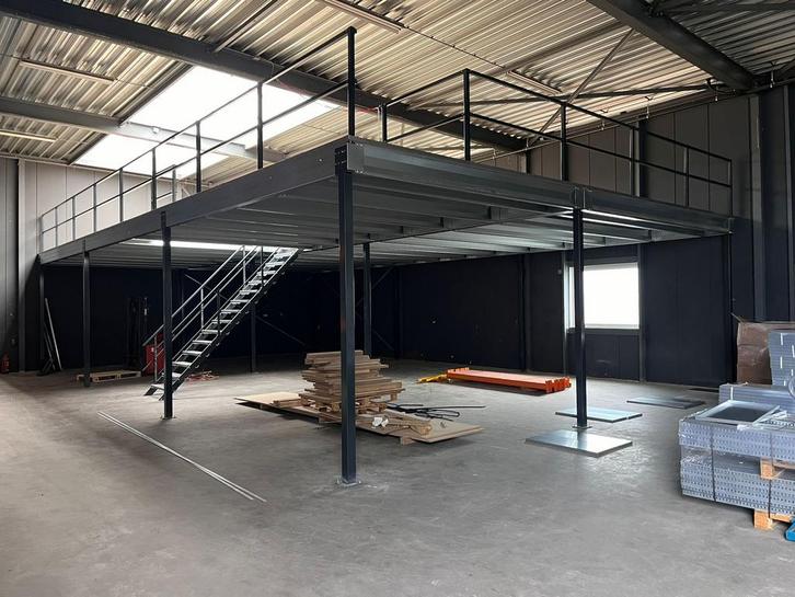 Nieuwe Entresolvloer 10.000x6.000 60m2 3meter hoog, Zakelijke goederen, Kantoor en Winkelinrichting | Magazijn, Stelling en Opslag