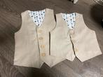 2 mooie giletjes in beige kleur, Ophalen of Verzenden
