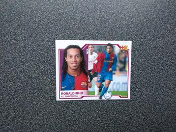 Panini Sticker Ronaldinho Barcelona Liga 2007/2008 beschikbaar voor biedingen