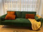 Sklum Jehrd 3-Seater Sofa Bed (Jungle Green Velvet), Huis en Inrichting, Ophalen, Zo goed als nieuw, Driepersoons, Overige materialen