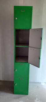 Lockerkast vintage industrieel garagekast 3 st., Ophalen, Gebruikt