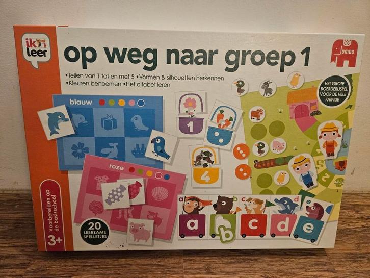 Op Weg Naar Groep 1 - Educatief spel, Kinderen en Baby's, Speelgoed | Educatief en Creatief, Zo goed als nieuw, Ophalen
