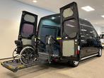 Ford Transit Custom L2H2 Rolstoelbus, Auto's, Gebruikt, Zwart, 4 cilinders, Zwart