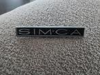 Simca Embleem - Origineel, Ophalen of Verzenden, Gebruikt, Overige automerken