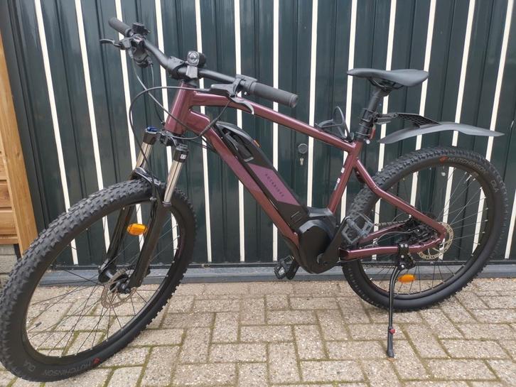 Rockrider E-ST 500 ZGAN! electrische mountainbike mtb 420Wh, Fietsen en Brommers, Fietsen | Mountainbikes en ATB, Zo goed als nieuw