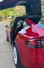 Tesla Model X 90D Levenslang Gratis Supercharger  2016 Rood, Auto's, Te koop, 2464 kg, Geïmporteerd, Elektrisch