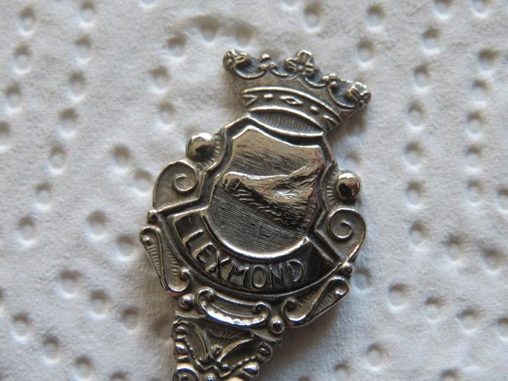 Lepeltje Wapen Lexmond, Verzamelen, Porselein, Kristal en Bestek, Zo goed als nieuw, Bestek, Overige materialen, Verzenden