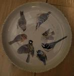 Bord voor op tafel of aan wand met vogels, Ophalen of Verzenden