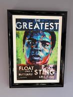 Mohammed Ali Ingelijste Print - 90x65cm, Ophalen of Verzenden