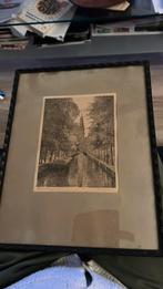 Pentekening van Amsterdam  getekend door koky Monsberg, Ophalen of Verzenden