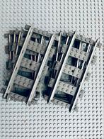 LEGO 9V treinen 4515 Rechte rails, Lego.com, Gebruikt, Ophalen of Verzenden, LEGO