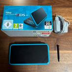 New Nintendo 2DS XL - Modded - Blauw, Ophalen of Verzenden, Zo goed als nieuw