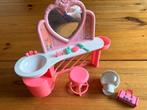 Barbie kapper set make up spiegel, Ophalen of Verzenden, Barbie