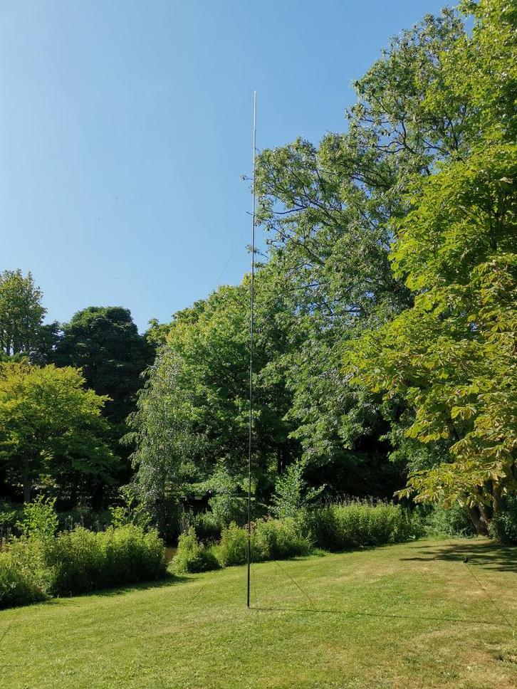 Antenne Mast 12 Meter - Inverted V / Delta Loop / End Fed, Telecommunicatie, Zenders en Ontvangers, Verzenden
