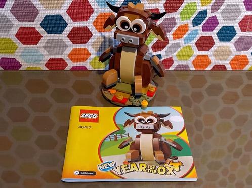 LEGO 40417 Seasonal Year of the Ox ASIA, Kinderen en Baby's, Speelgoed | Duplo en Lego, Zo goed als nieuw, Lego, Complete set