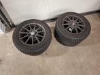Te koop Aluminium velgen met winterbanden 185/65R15, Auto-onderdelen, Banden en Velgen, Ophalen, Gebruikt, 15 inch, Band(en)