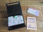 compleet Mah Jong spel im zwart koffertje. AM 87 + boekjes, Hobby en Vrije tijd, Gezelschapsspellen | Bordspellen, Ophalen of Verzenden