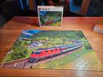 King Puzzel 1000 Stukjes - Trein, Ophalen of Verzenden, 500 t/m 1500 stukjes, Zo goed als nieuw, Legpuzzel