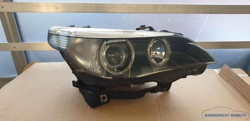 Xenon koplamp BMW 5 serie E60 / E61 rechts Led Angel eyes pa, Auto-onderdelen, Verlichting, BMW, Gebruikt, Ophalen of Verzenden