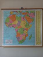 Staatkundige overzichtskaart Afrika, Antiek en Kunst, Antiek | Schoolplaten, Ophalen, Aardrijkskunde