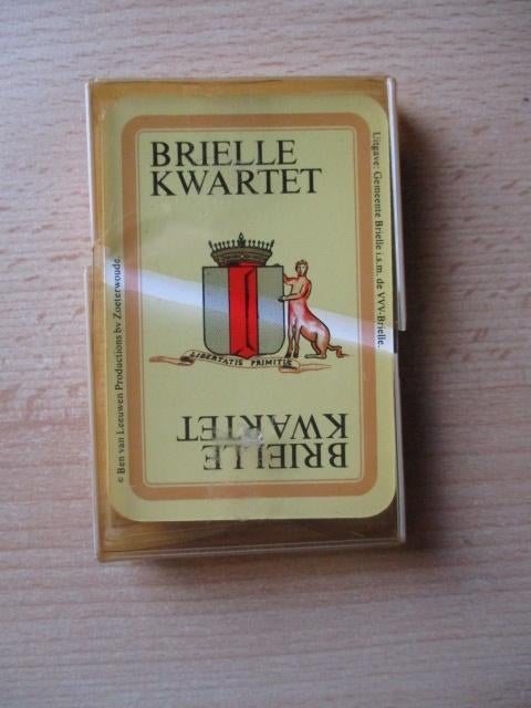 Brielle kwartetspel  oud!, Ophalen of Verzenden, Gebruikt