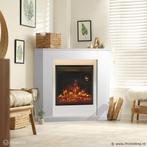 Online Veiling: Elektrische hoekkachel - 2000 Watt - Wit, Huis en Inrichting, Kachels, Nieuw