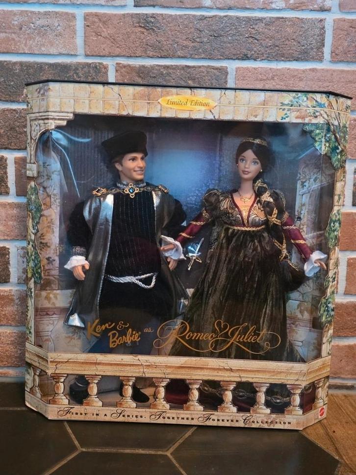 Mattel Ken & Barbie Romeo & Juliet Limited Edition, Verzamelen, Poppen, Nieuw, Fashion Doll, Ophalen of Verzenden