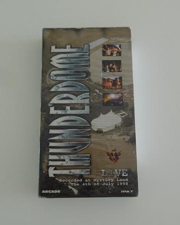 Thunderdome Live Recorded At Mystery Land 1998 VHS NIEUW beschikbaar voor biedingen