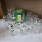 Heineken bier glazen glas partij diverse modellen PARTIJ, Ophalen of Verzenden, Gebruikt, Glas of Glazen, Heineken