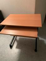 Verstelbaar computer/bureau tafeltje, Huis en Inrichting, Ophalen, Gebruikt, 70 tot 120 cm, 70 tot 120 cm