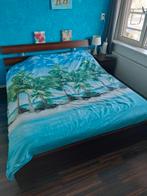 Ikea Malm bed 160x200cm, Huis en Inrichting, Ophalen, Gebruikt, Bruin, Tweepersoons