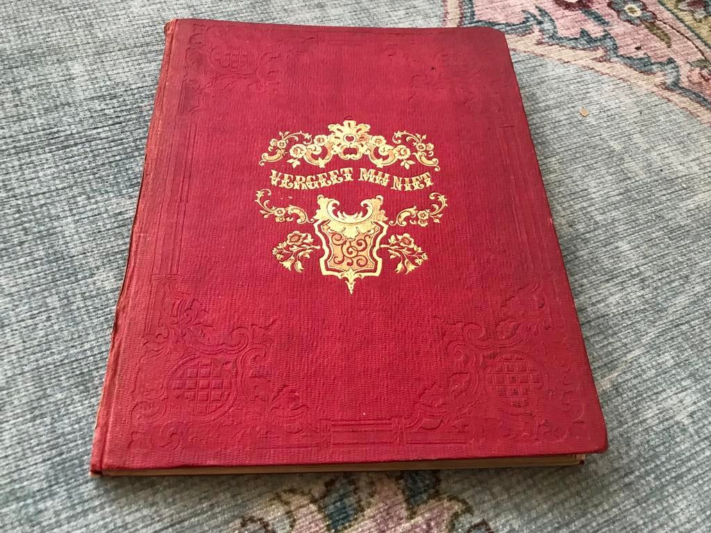 Vergeet mij niet. Proza en poezie, Antiek en Kunst, Ophalen of Verzenden