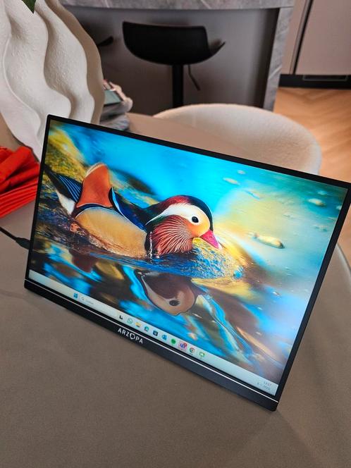 Arzopa 2.5K 16-inch Portable Monitor – Zo goed als nieuw, Computers en Software, Monitoren, Zo goed als nieuw, 60 Hz of minder