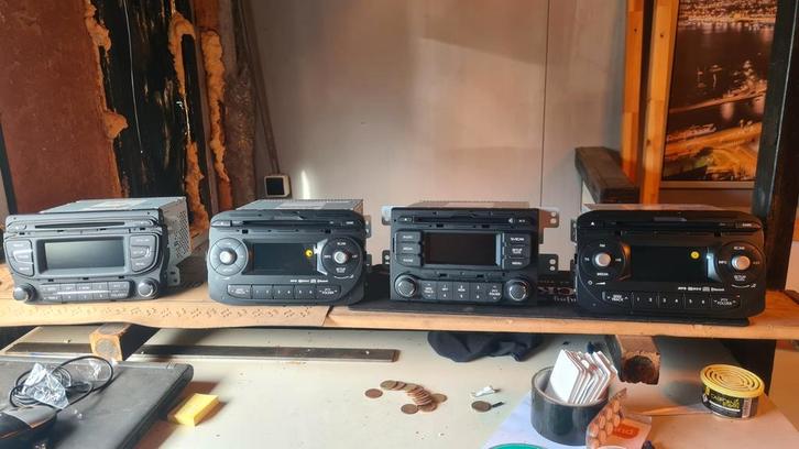 Nieuwe radio's dubbeldin kia picanto,cee'd,rio en meer, Auto diversen, Autoradio's, Nieuw, Ophalen of Verzenden