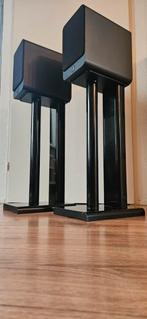 Q Acoustics 2020i Luidsprekers (set, met vloerstandaard), Audio, Tv en Foto, Luidsprekers, Gebruikt, 60 tot 120 watt, Front, Rear of Stereo speakers