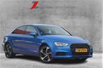 Audi A3 Limousine 30 TFSI Sport Lease Edition Nederlandse au, Auto's, Stof, Gebruikt, Startonderbreker, Blauw