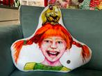 Uniek! 50 cm freevorm Pippi Langkous ‘kussen’, eigen ontw., Huis en Inrichting, Ophalen of Verzenden, Nieuw, Overige kleuren, Overige vormen