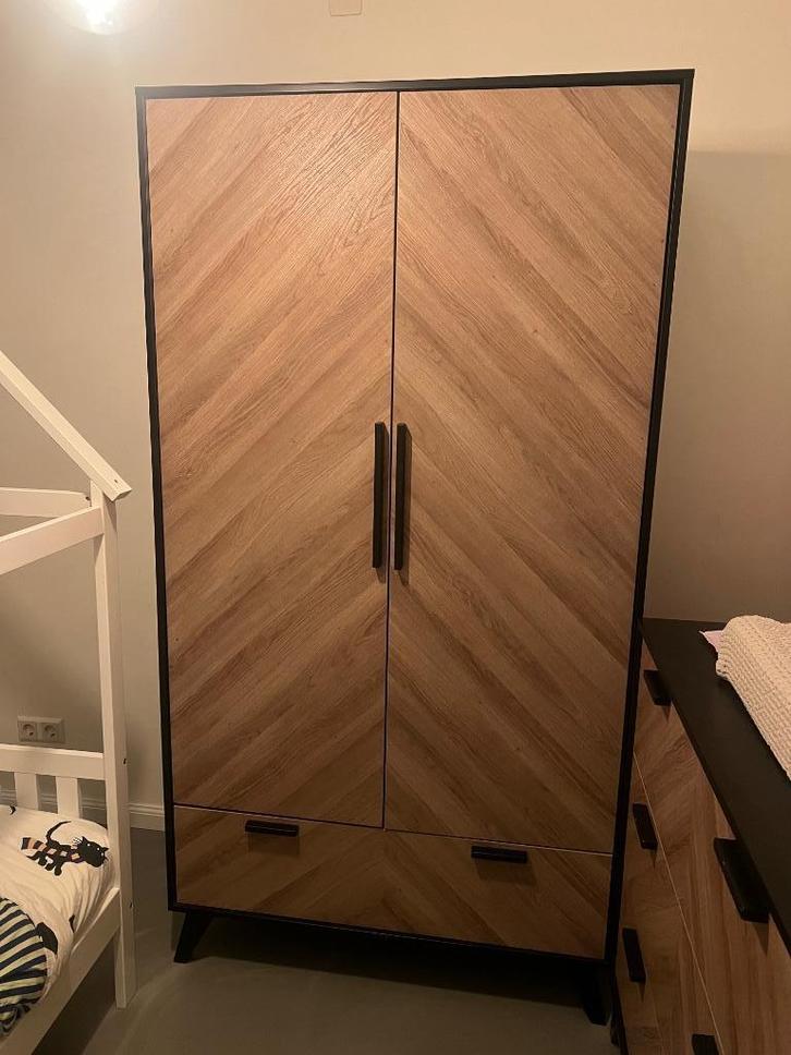 Interbaby lancaster commode, hanglegkast en plank, Huis en Inrichting, Kasten | Kledingkasten, Gebruikt, 150 tot 200 cm, 100 tot 150 cm