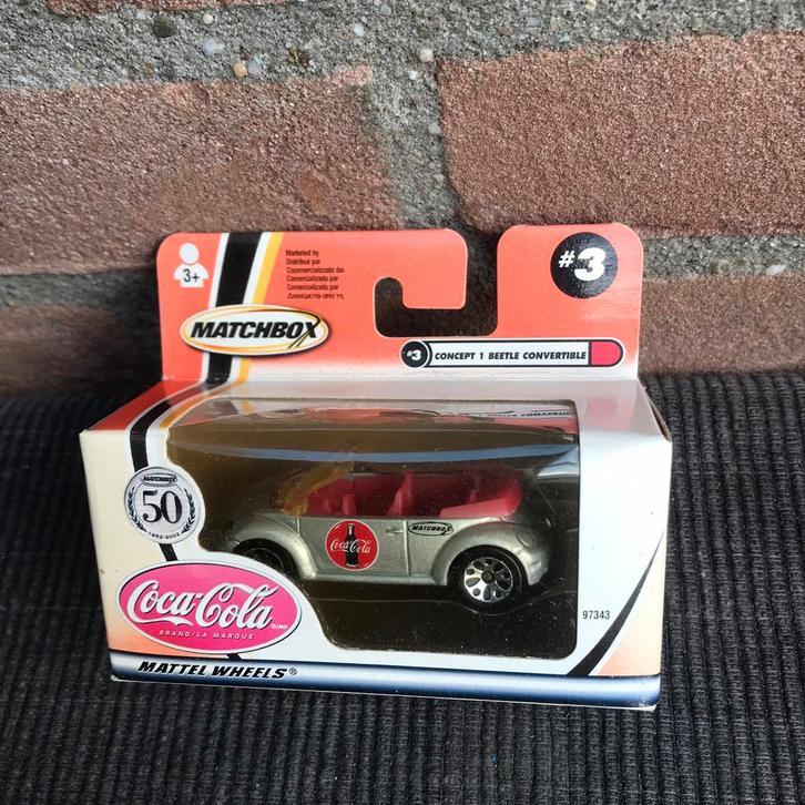 MATCHBOX VW KEVER ‘COCA COLA’ SPECIAL EDITION, Hobby en Vrije tijd, Modelauto's | Overige schalen, Zo goed als nieuw, Auto, Ophalen of Verzenden