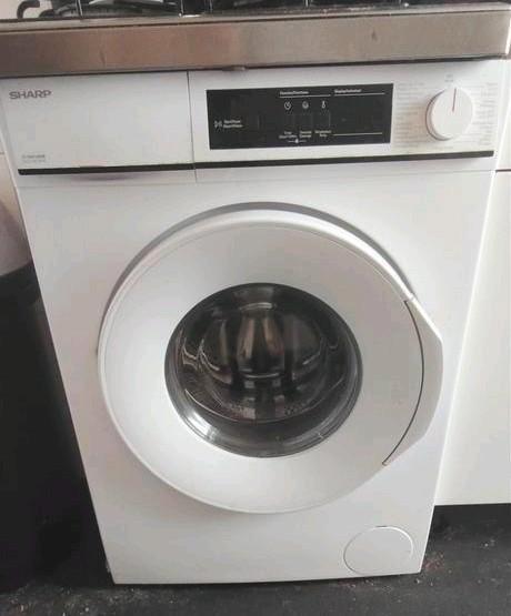 Sharp wasmachine 8kg 1400 toeren, Witgoed en Apparatuur, Wasmachines, Zo goed als nieuw, Voorlader, 6 tot 8 kg, Minder dan 85 cm