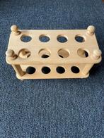 Brocante Houten Eierrekje, Ophalen of Verzenden, Gebruikt