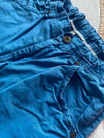 Korte blauwe broek - maat 164 beschikbaar voor biedingen